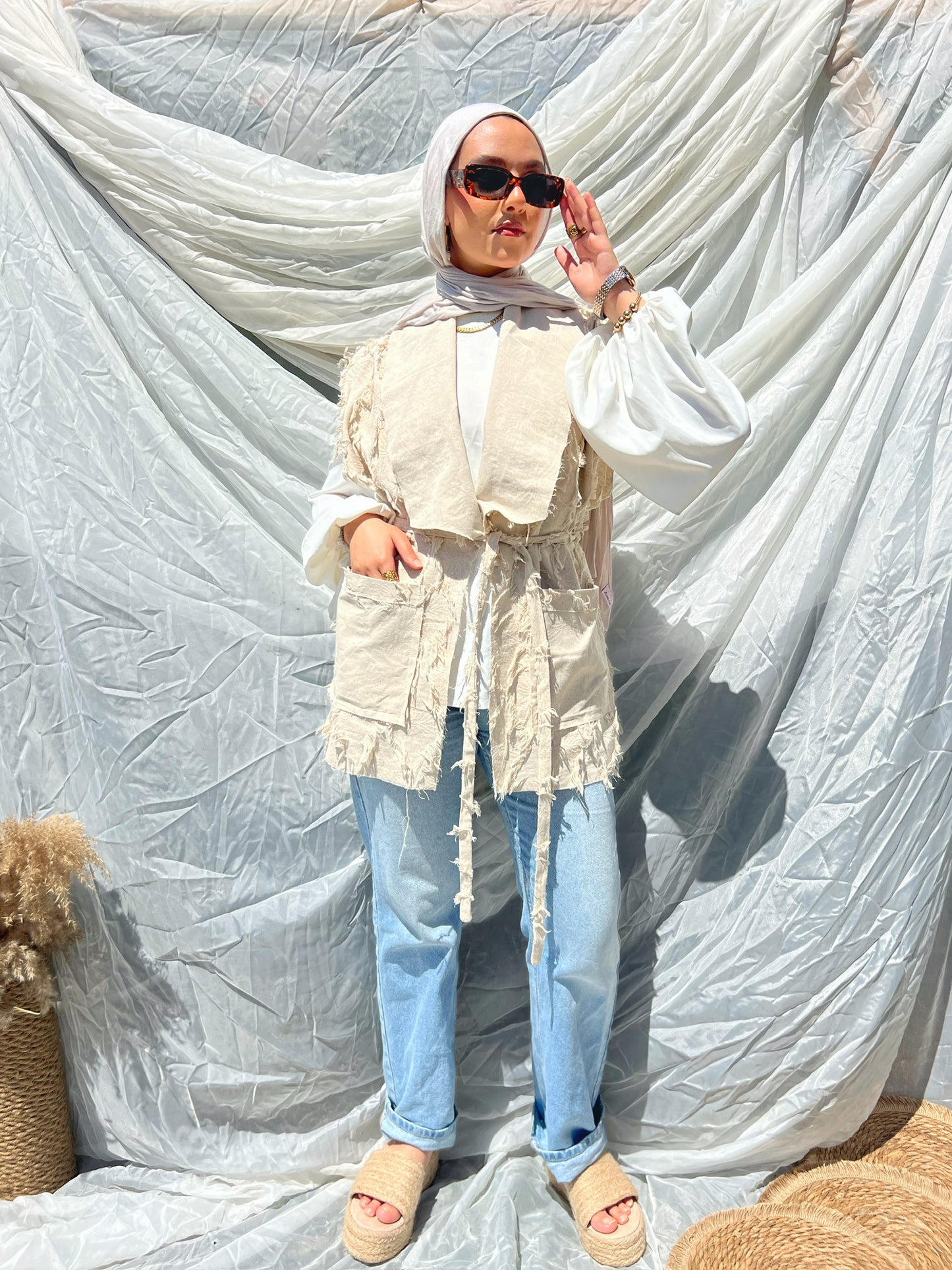 Linen Vest
