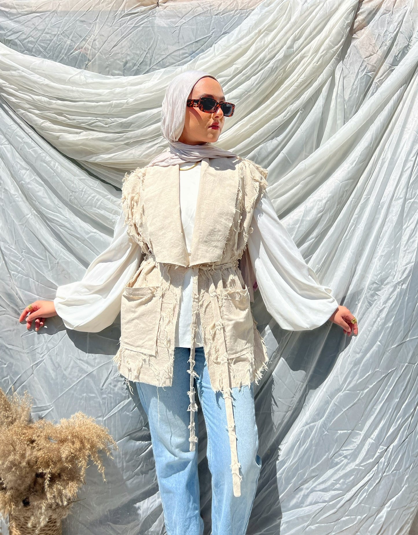 Linen Vest