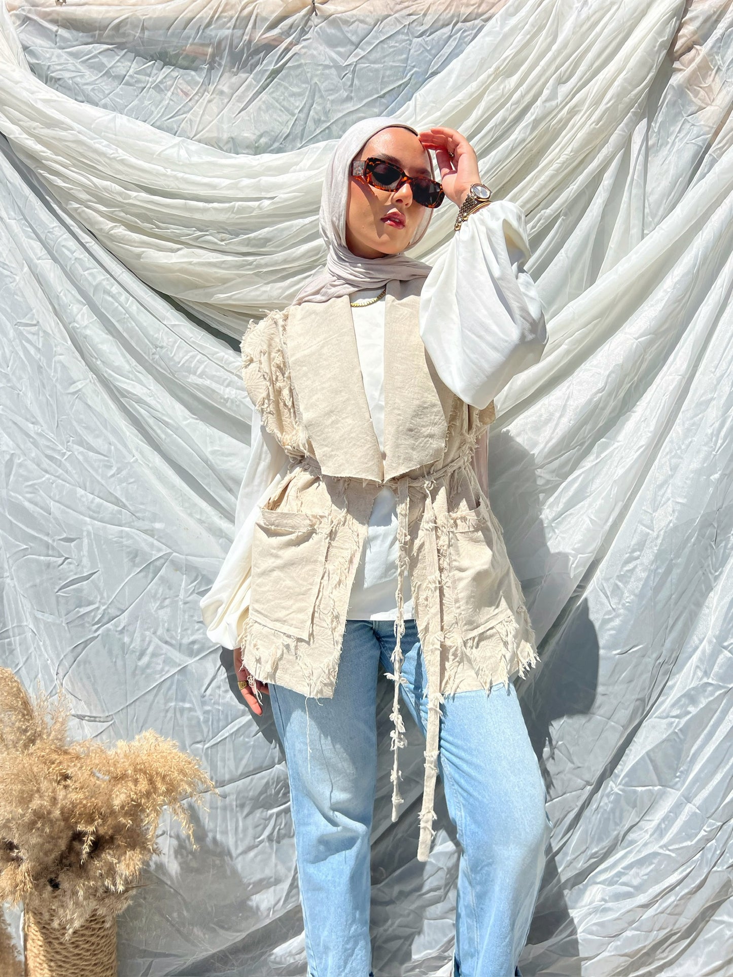 Linen Vest