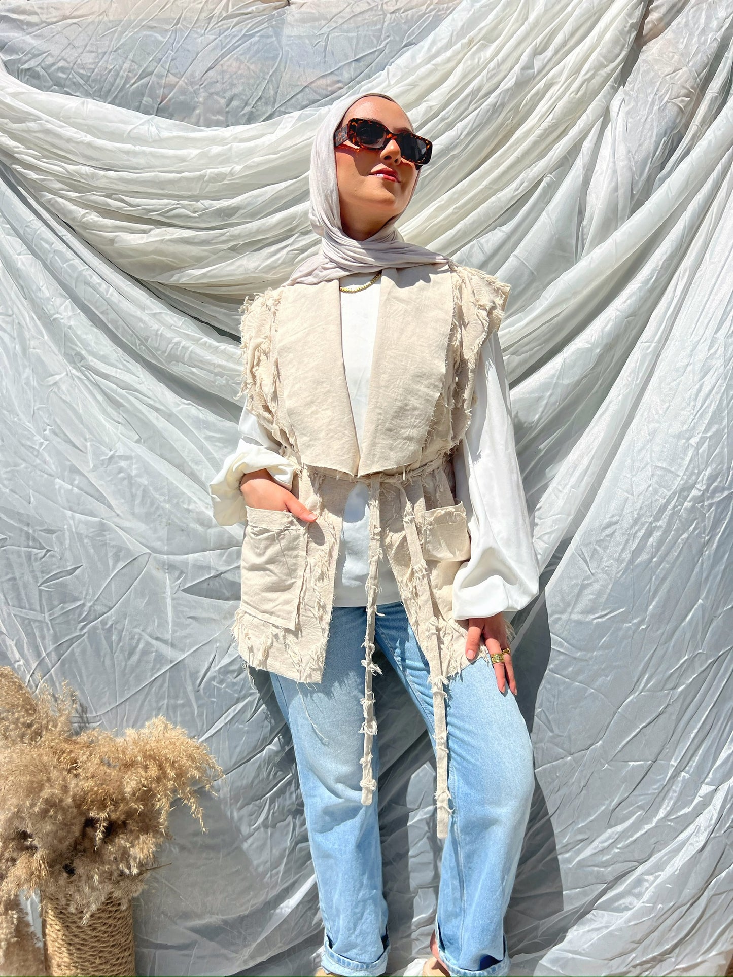 Linen Vest