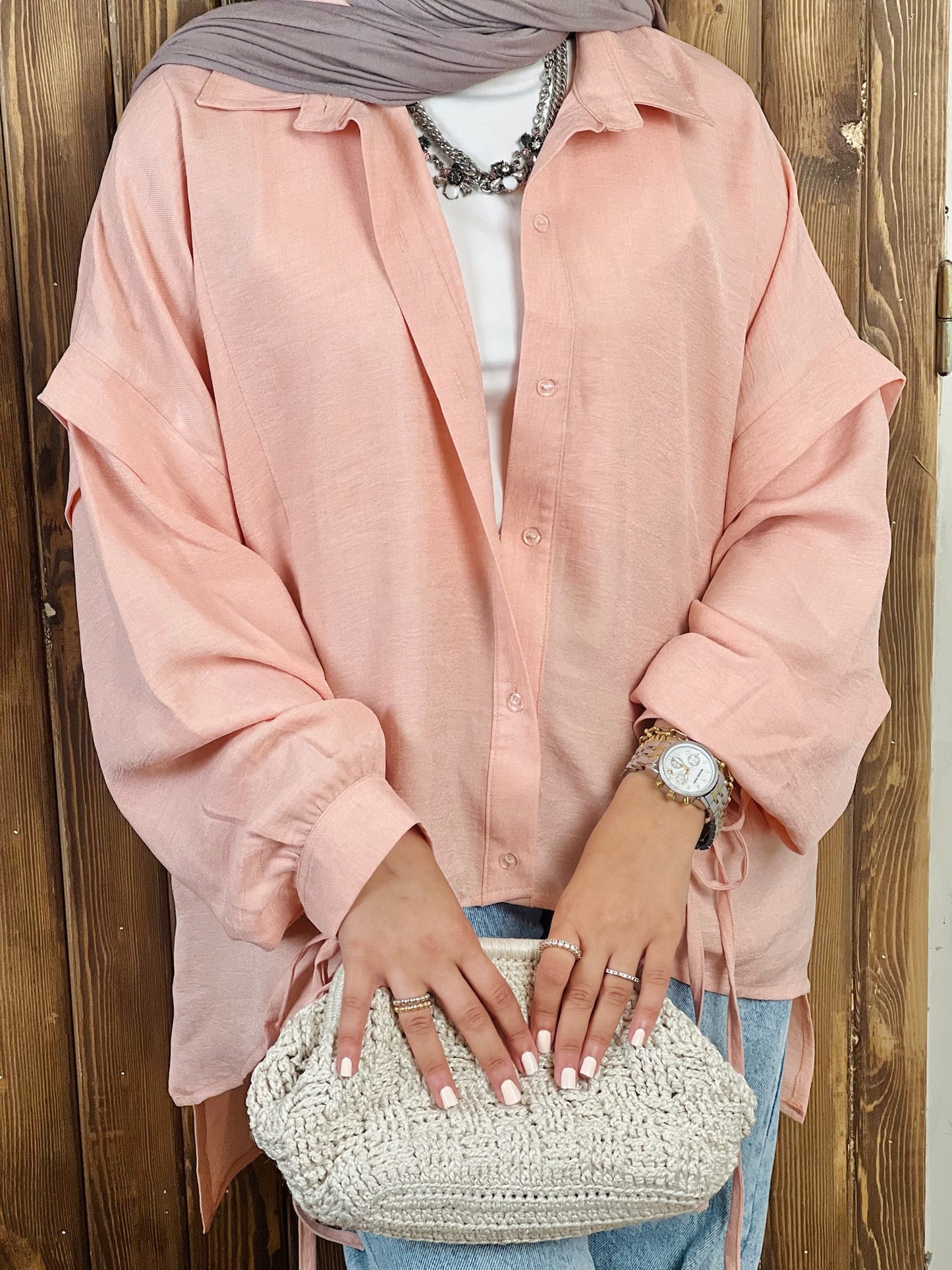 Cuff Tie Shirt