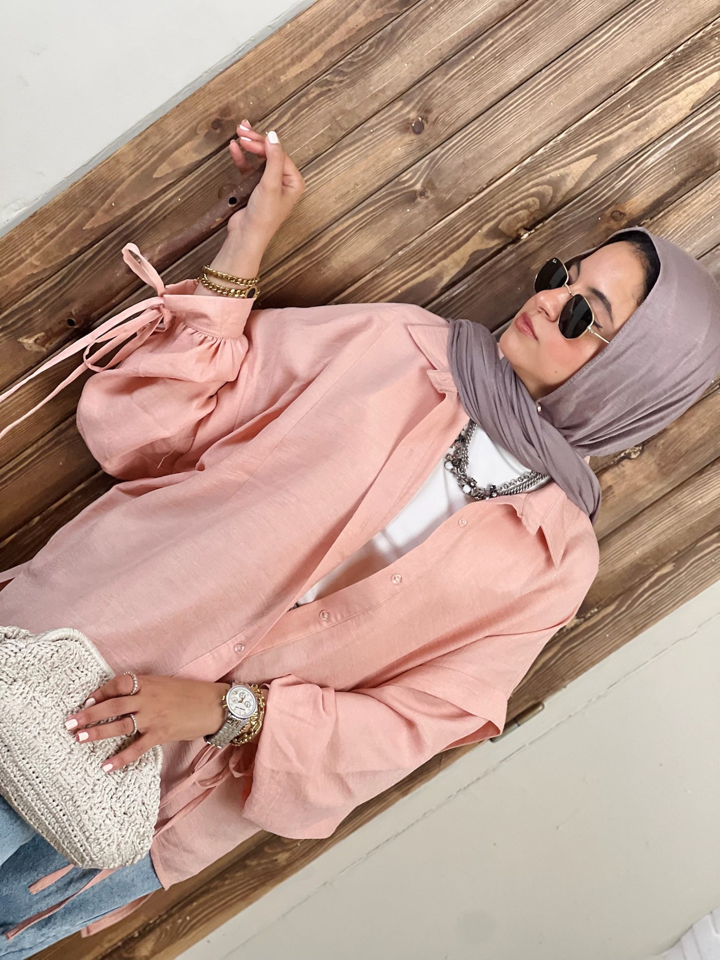 Cuff Tie Shirt