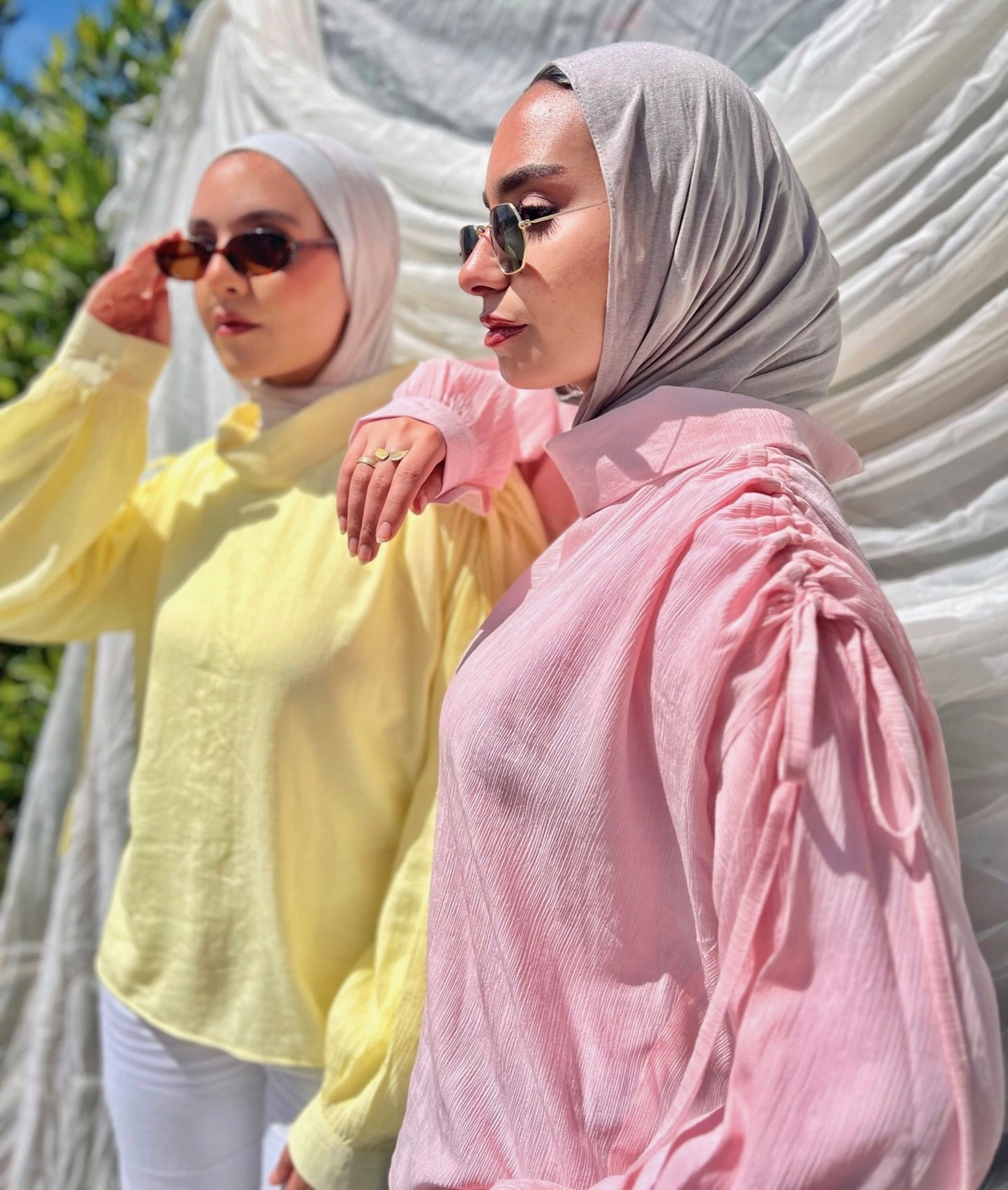 Luna Pleats Blouse
