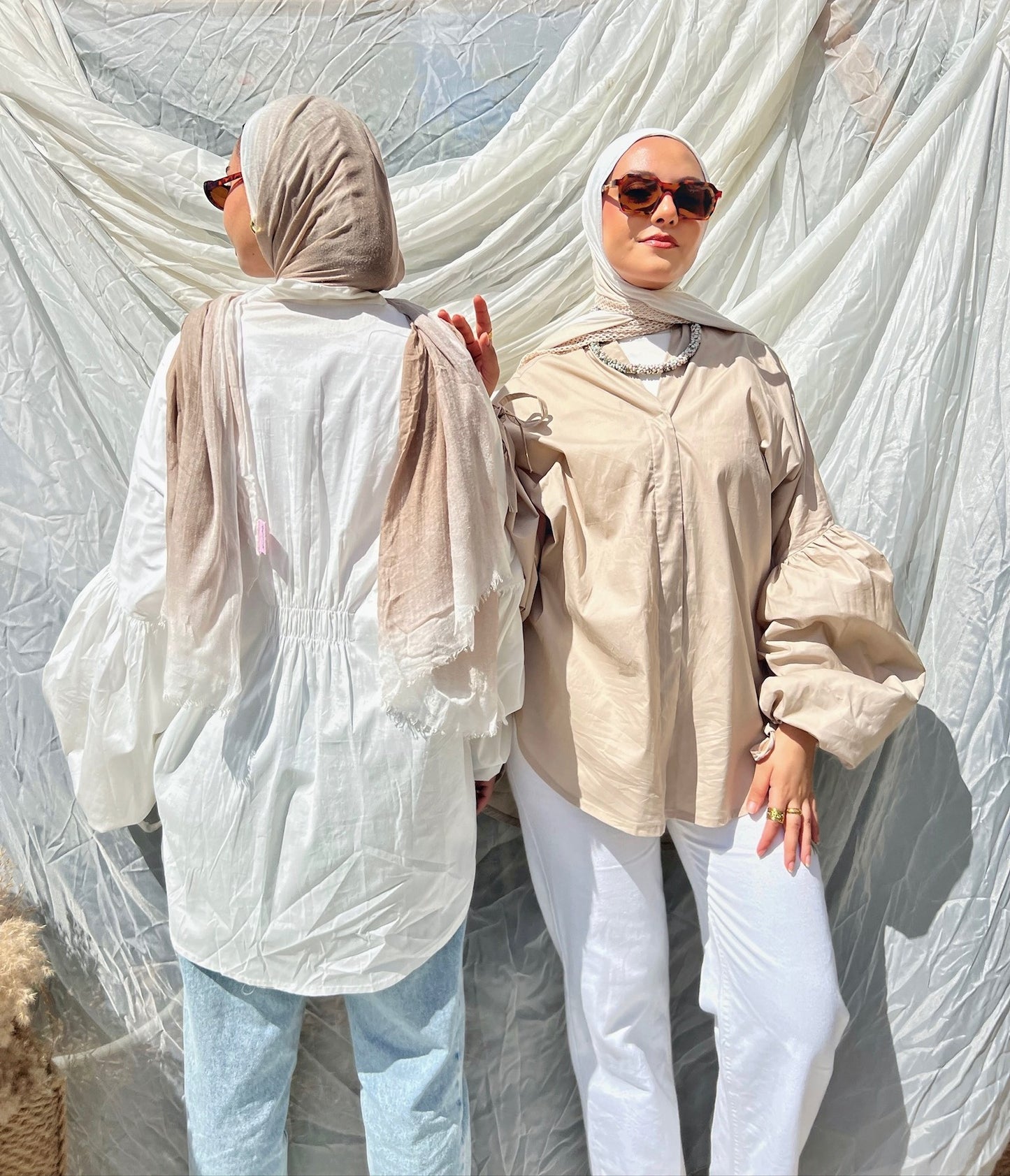 Balloon Sleeves Shirt