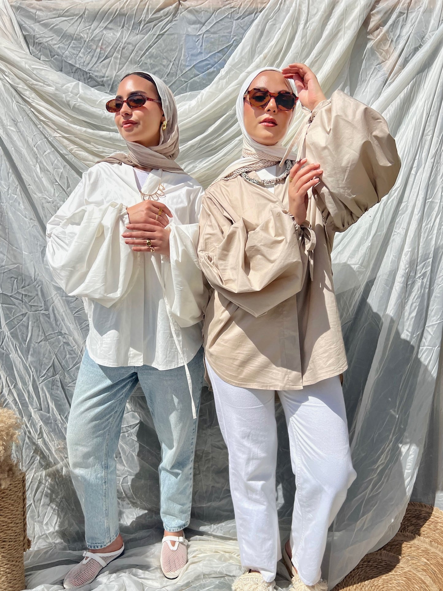 Balloon Sleeves Shirt